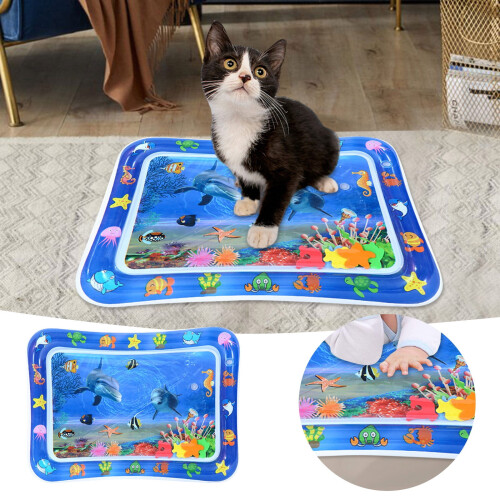 Pat Water Pad Μεγάλο Πυκνό Φουσκωτό Μωρό Water Pad Διασκεδαστικό Παιχνίδι Σέρνισμα 1