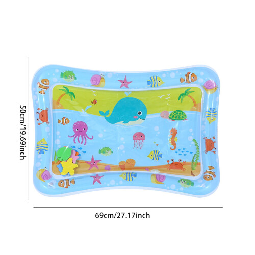 Pat Water Pad Μεγάλο Πυκνό Φουσκωτό Μωρό Water Pad Διασκεδαστικό Παιχνίδι Σέρνισμα 2