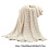 Valentine's Day Fleece Blanket Beige 3D Jacquard 3