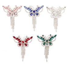 Perfect Gift Occasions Attract More People Attention Crystal Rhinestone Brooch Sparkling Crystal Jewelry Elegant And Fashion Wedding Flower Leaf