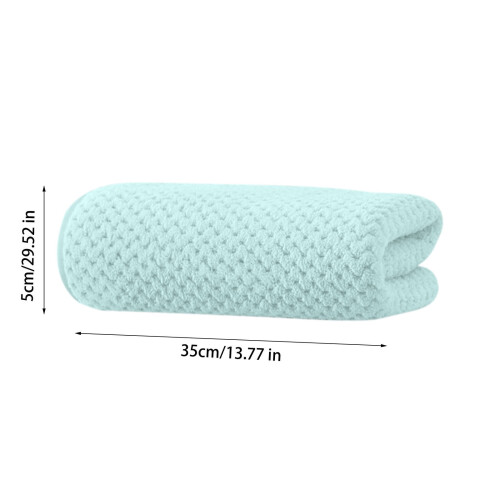Πετσέτα προσώπου Pineapple Check Velvet, απαλή απορροφητική πετσέτα μπάνιου και χεριών, 2