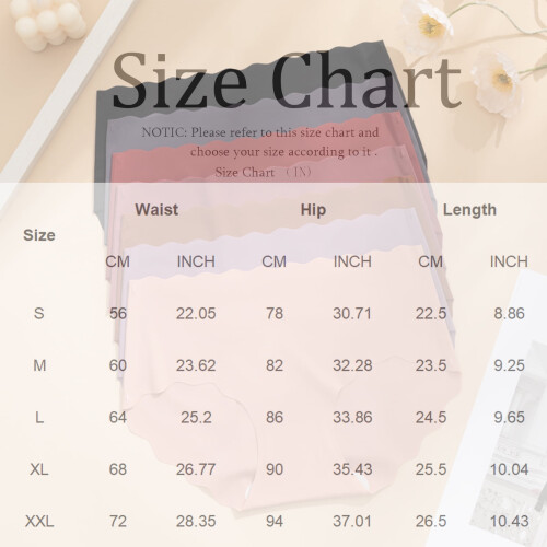 Εσώρουχα Icy Silk No Show Plus Size, Λεπτά & Αναπνέοντα για Ζεστό Καιρό, Λείο Κάτω από τα Ρούχα 2