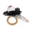 Halloween pumpa servettringar set med 6 1