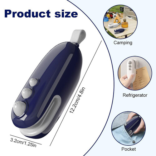 Draagbare handzaksealer – Oplaadbare mini-warmteverwarmer 2