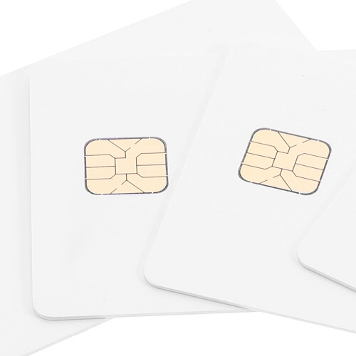 12-Pack Blank Credit Cards with Chips, IC Cards for Door Access Control and Security Systems 1