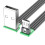 Καλώδιο σιλικόνης 5-200cm 90 μοιρών USB2.0 σε USB 5Pin Down με επίπεδη κάμψη για smartphones και tablet, 4
