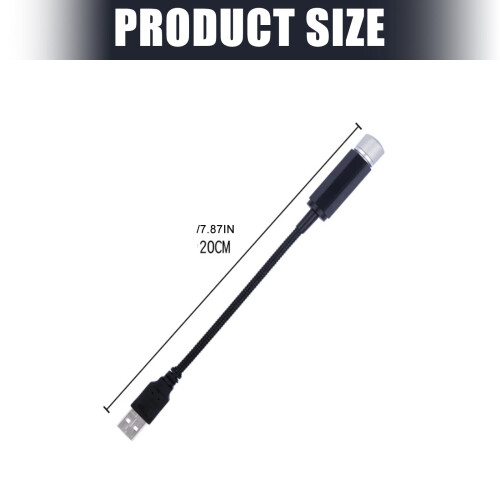 Auto LED-sterrenprojectorlamp 5V USB-voeding 2