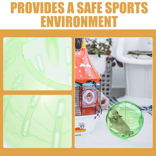 Hamster Exercise Balls for Pet Owners Home Use 1Set 2