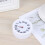 Desktop Alarm Clock White Round Clock with Easy Alarm Setting and Hangable Feature 3