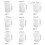 Hundeformet 3D silikoneform 3