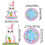 Cardboard Cupcake Holder Egg Shape Double Layer 1 Pack 2