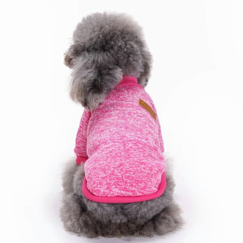 Hunde-Fleecepullover - Warmer Winterpullover für kleine und große Hunde 2