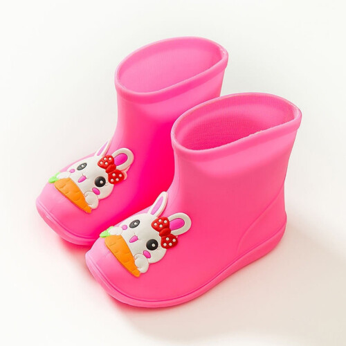 Βρεφικές μπότες βροχής για κορίτσια, αδιάβροχες και ελαφριές, συμβατές με 1