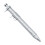 Στυλό Vernier Caliper με μαύρο μελάνι τζελ (1,0 mm), χάρακας μέτρησης 15 cm, φορητό και 2
