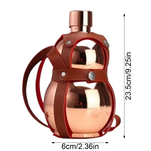 Gourde en acier inoxydable de 1 litre (34 oz) 2