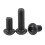 Button Head Hex Socket Screws M2-M4Black Zinc Plated20pcs 4