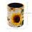 Θήκη για στυλό και μολύβια Retro Sunflower Butterfly για γραφείο – Οργανωτής χαρτικών και 4