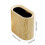 Poubelle avec couvercle à pression, design fin, 1 unité 3