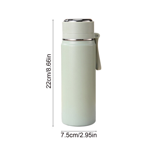 316 Φιάλη κενού από ανοξείδωτο ατσάλι 500ml – Ζεστό 12 ώρες/Κρύο 24 ώρες, Στεγανό, 2