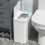 Automatic Sensor Trash Can White 15L Silent Waterproof 3