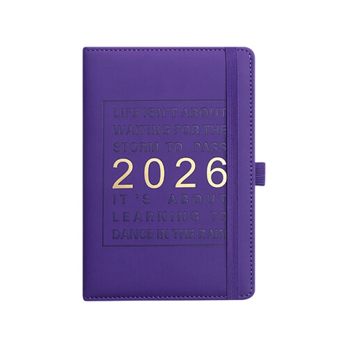 2026 Academic Business Planner Featuring To Do Lists-Purple