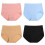 Women's Underpants Comfortable Fabric Elastic Waist 4 Pcs 1
