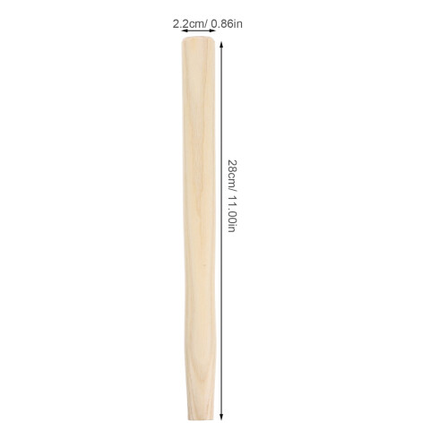 Wooden Handle Hammer Replacement Handle Wood for Gardening 1Pack 1