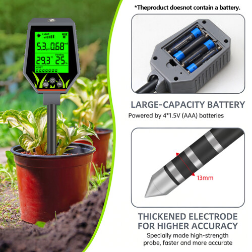 Soil Testing Instrument Evaluates Acid Base Balance Electrical 1