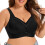 Sujetador push-up con cierre frontal, suave, transpirable y sin aros. 5