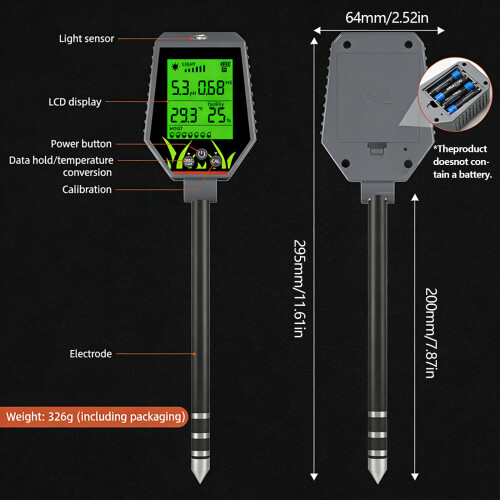 Soil Testing Instrument Evaluates Acid Base Balance Electrical 2