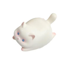 Cartoon-Katzen-Schaukelfiguren, ideales Geschenk für-weiße Katze