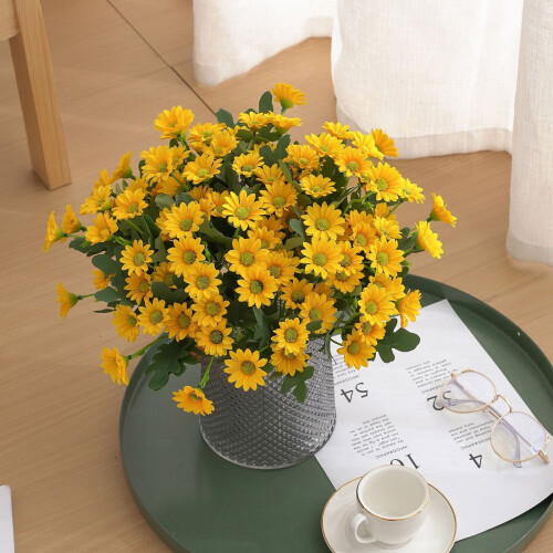 Buchet de flori sălbatice artificiale 30 cm multicolor 2