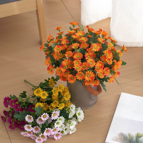 Buchet de flori sălbatice artificiale, 30 cm, multicolor 2