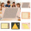Triangle Puzzle – Wooden Irregular Shape Jigsaw Brain Teaser, Compatible with Triangulator 5