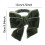 Velvet Bow Napkin Rings – Handmade Wool, 4 Pack 3