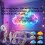 Φωτιστικό LED Cloud με Music Sync3D Color με τροφοδοσία USB 5