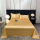 Σετ σεντόνια Queen Size - 3 τεμάχια σεντόνια Ice Silk Satin, αντιρυτιδικά για όλες τις εποχές, 3