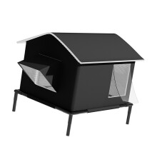 Traditional Fashion Puss Bed Constant Use-Black