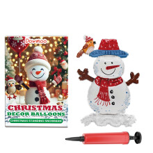 Décoration d'ambiance pour événements : ballons de Noël, Père Noël, rennes, sapin, ballons en hauteur