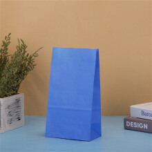 Lot de 5 sacs en papier kraft uni (18 cm), multi-usages pour le pain, les bonbons, les en-cas, les cadeaux, les mariages et le rangement —