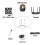 USB-C-Anschlusskabel, 2-adrig, 5 V, 2 A für LED-Leuchten 2