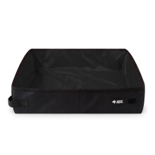 Travel Litter Box for Cats Portable Sturdy Oxford-Cloth Leak-Proof Waterproof Lining Non-Slip Bottom Kitten and Cats