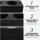2Pcs Packing Tray Black Cup Holder for Secure Drink Storage and Convenient Outdoor Use 6