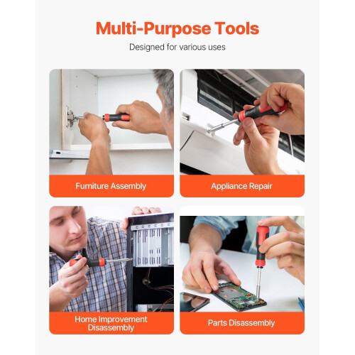 13-Piece Screwdriver Set Magnetic Handle Torx Phillips Hand Tools for Sockets 2