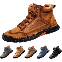 Botas de cuero Cryonessa, Botas Cryonessa para hombre (EE. UU.), Botas para hombre Peloxistore, Impermeables, Soporte