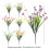 Artificial Daisy Bouquet – Plastic Floral Decor for Home, 3