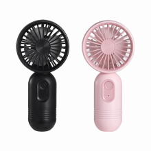 Mini Fan2Pack, Söpö Kädessä Pitävä Tuuletin Paristokäyttöinen Kevyt Pieni Henkilökohtainen Tuuletin, Jossa 3 Nopeutta ja USB Ladattava