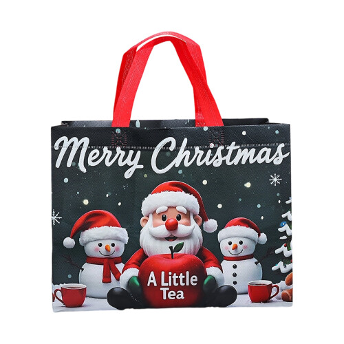 Sacolas de presente de Natal em tecido não tecido (5 unidades)