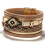 Böhmisches Lederarmband mit Reisperlen 1
