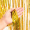 6Pcs Handmade Plastic Stage Backdrop Door Curtains-light blue 7